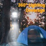 XTAUTO Solar USB Camping Lantern - Collapsible & Waterproof
