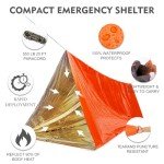 ANLOKE 2-Person Mylar Emergency Survival Tent