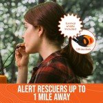 Thermal Emergency Sleeping Bag with Survival Whistle