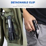 Bright Rechargeable Flashlight for Camping Emergencies (2-Pack)