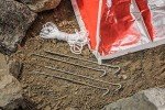 Outdoor Emergency Tube Tent with Steel Pegs