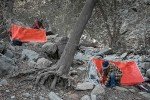 Outdoor Emergency Tube Tent with Steel Pegs