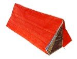 Outdoor Emergency Tube Tent with Steel Pegs