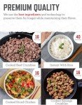 ReadyWise Survival Meals Bucket: Chicken, Beef, Pork, Rice