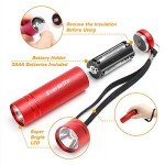 30-Pack Mini LED Flashlight Set with Lanyards