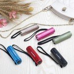 30-Pack Mini LED Flashlight Set with Lanyards