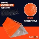 Mylar Tube Tent for 2: All-Weather Survival Shelter