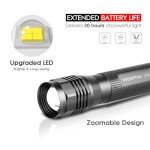 WdtPro S3000 Bright LED Flashlight for Emergencies