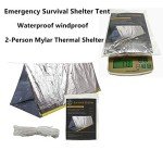 Waterproof Mylar Thermal Survival Shelter Tent
