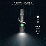 2000 Lumen Waterproof Flashlight - Pocket Size, Rechargeable