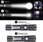 2000 Lumen Waterproof Flashlight - Pocket Size, Rechargeable