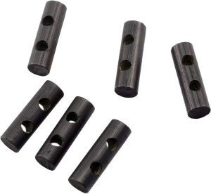 6-Pack Ferrocerium Fire Starter Survival Bracelets