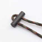 6-Pack Ferrocerium Fire Starter Survival Bracelets