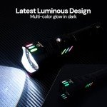 High Lumens Rechargeable LED Flashlight - 10H Use