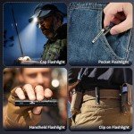 High Lumens Rechargeable LED Flashlight - 10H Use