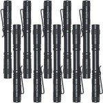 10-Pack Mini LED Flashlights for Emergencies and Outdoors