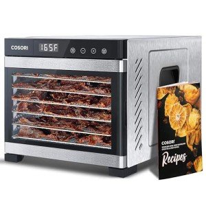 COSORI Food Dehydrator with 6 Stainless Steel Trays