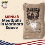 Genuine U.S. Military MREs - Assorted Flavors (4-Pack)