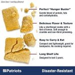 Emergency Food Bars: 9 Servings, 5-Year Shelf Life