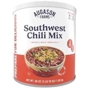 Augason Farms Gluten-Free Southwest Chili Mix, 34 Servings