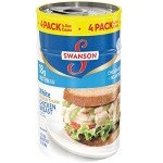 Swanson White Premium Canned Chicken Breast, 4-Pack