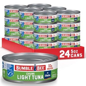 Bumble Bee Chunk Light Tuna, 24-Pack, 5 oz Cans