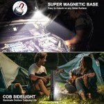 Rechargeable Magnetic Flashlights - 100,000 Lumens, Waterproof