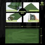 2-Person Emergency Mylar Survival Kit with Essentials