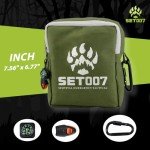 2-Person Emergency Mylar Survival Kit with Essentials