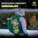 2-Person Emergency Mylar Survival Kit with Essentials