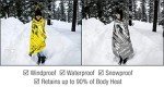 Swiss Safe 10 Pack Mylar Survival Blankets