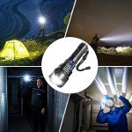 Super Bright Rechargeable Tactical Flashlight, 990000LM