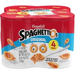 Campbell's SpaghettiOs Original - 4 Cans Pack