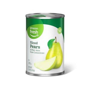 Happy Belly Sliced Pears in Juice, 15 Ounce