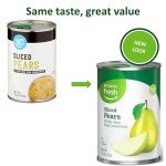 Happy Belly Sliced Pears in Juice, 15 Ounce