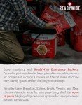 ReadyWise Emergency Meal Variety Pack - 104 Servings