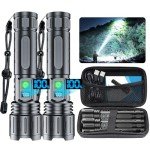 Hoxida 20000 Lumen Rechargeable Waterproof LED Flashlight