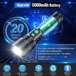 Hoxida 20000 Lumen Rechargeable Waterproof LED Flashlight
