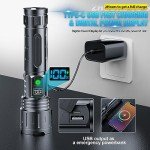 Hoxida 20000 Lumen Rechargeable Waterproof LED Flashlight