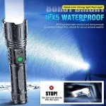 Hoxida 20000 Lumen Rechargeable Waterproof LED Flashlight