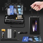 PHIXTON High Lumens Rechargeable Flashlight PH2401