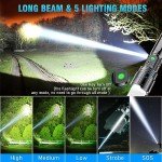 Hoxida 20000 Lumen Rechargeable Waterproof LED Flashlight