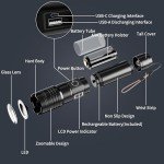 PHIXTON High Lumens Rechargeable Flashlight PH2401
