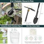 All-in-One Survival Kit with Tent, Axe & Bag