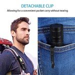 Hoxida Rechargeable Magnetic LED Tactical Flashlight