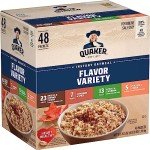 Quaker Instant Oatmeal Variety Pack, 48 Packets
