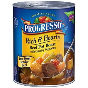 Progresso Hearty Beef Pot Roast Soup, 12 Pack