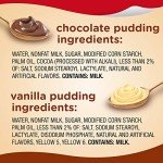 Family Pack of Chocolate & Vanilla Pudding Cups