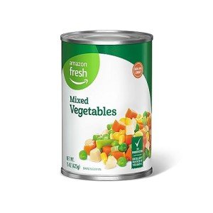 Canned Mixed Vegetables, 15 Oz - Emergency Ready