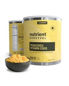 Emergency Egg Powder Blend for Long-Term Survival